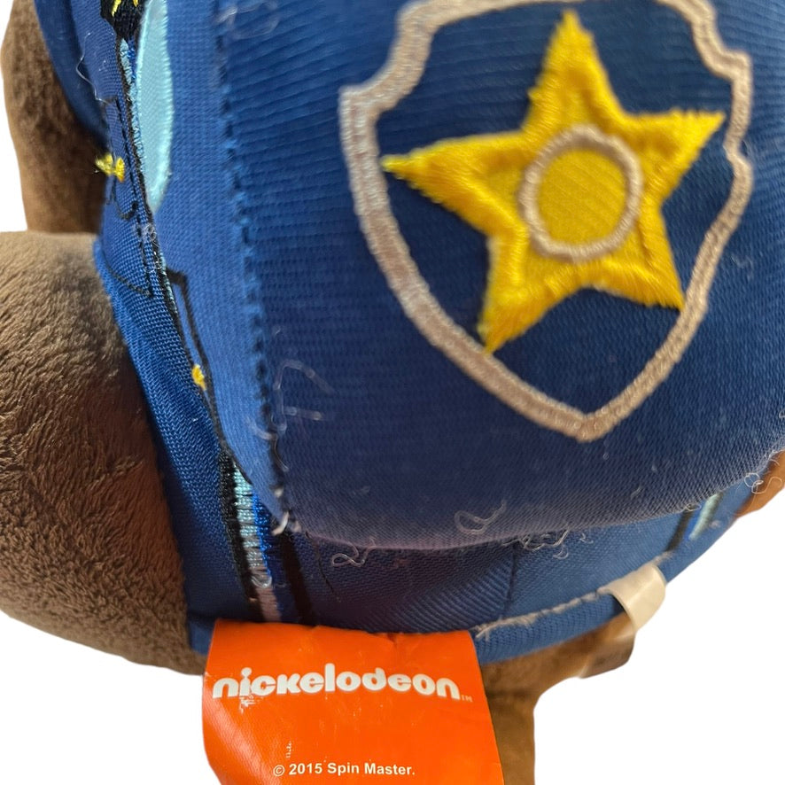 Nickelodeon Paw Patrol 'Chase', Police Dog 15" Stuffed Plush Dog