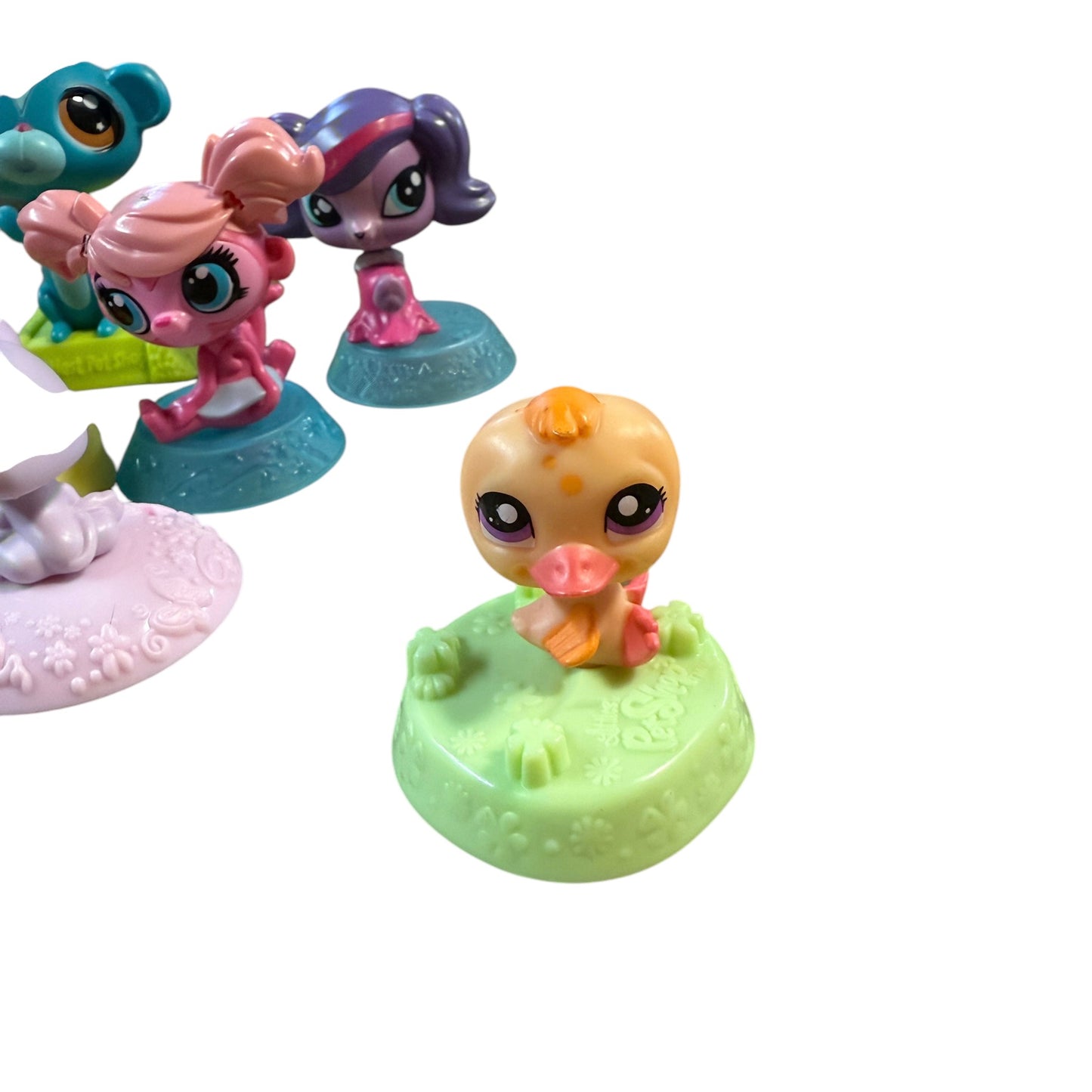 Littlest Pet Shop Mixed Lot of 11 Hasbro Happy Meal Toys in Excellent Preowned Condition. So Sweet!