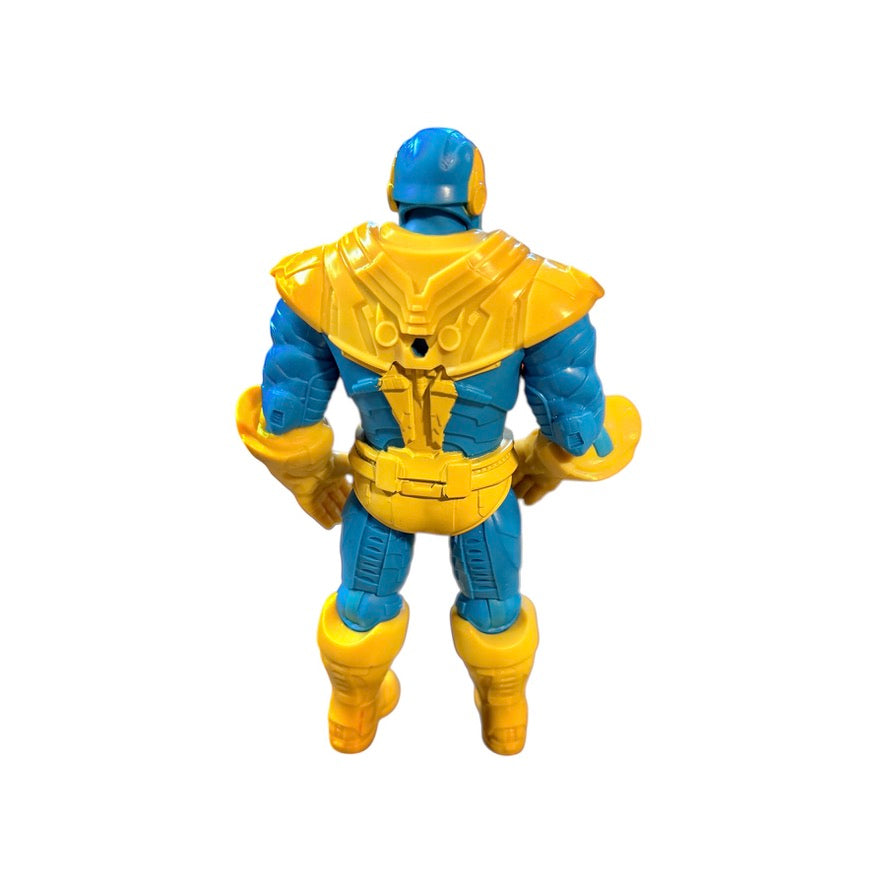 Marvel Avengers Thanos Action Figure from Mech Strike Monster Heroes, Turquoise & Yellow