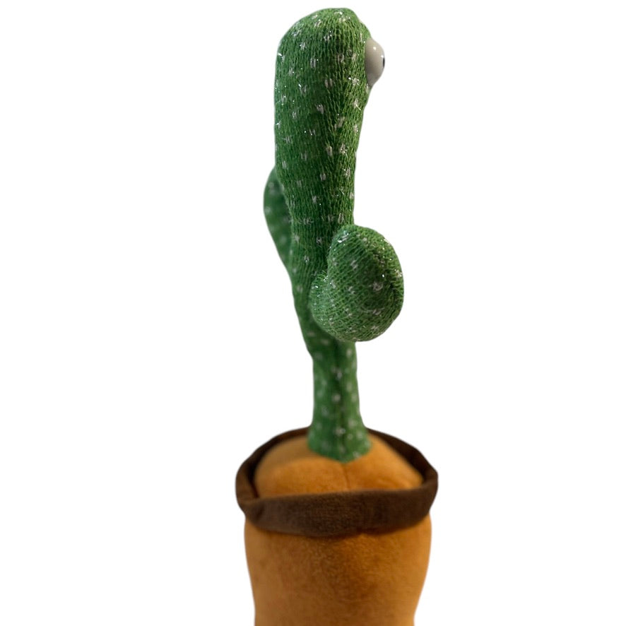 Dancing Cactus, Interactive Plush, It Sings, Glows, Dances and Repeats Whatever You Say! EUC