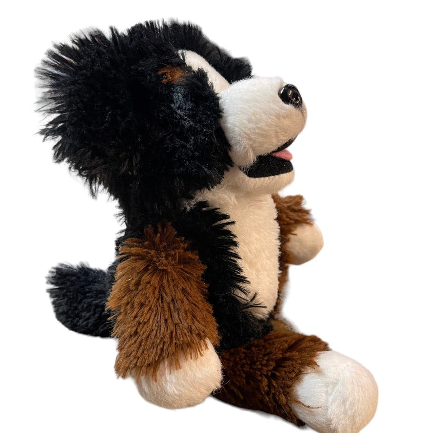 Kinder Bernese Mountain Dog Stuffed Animal Plush Toy in Good Preowned Condition