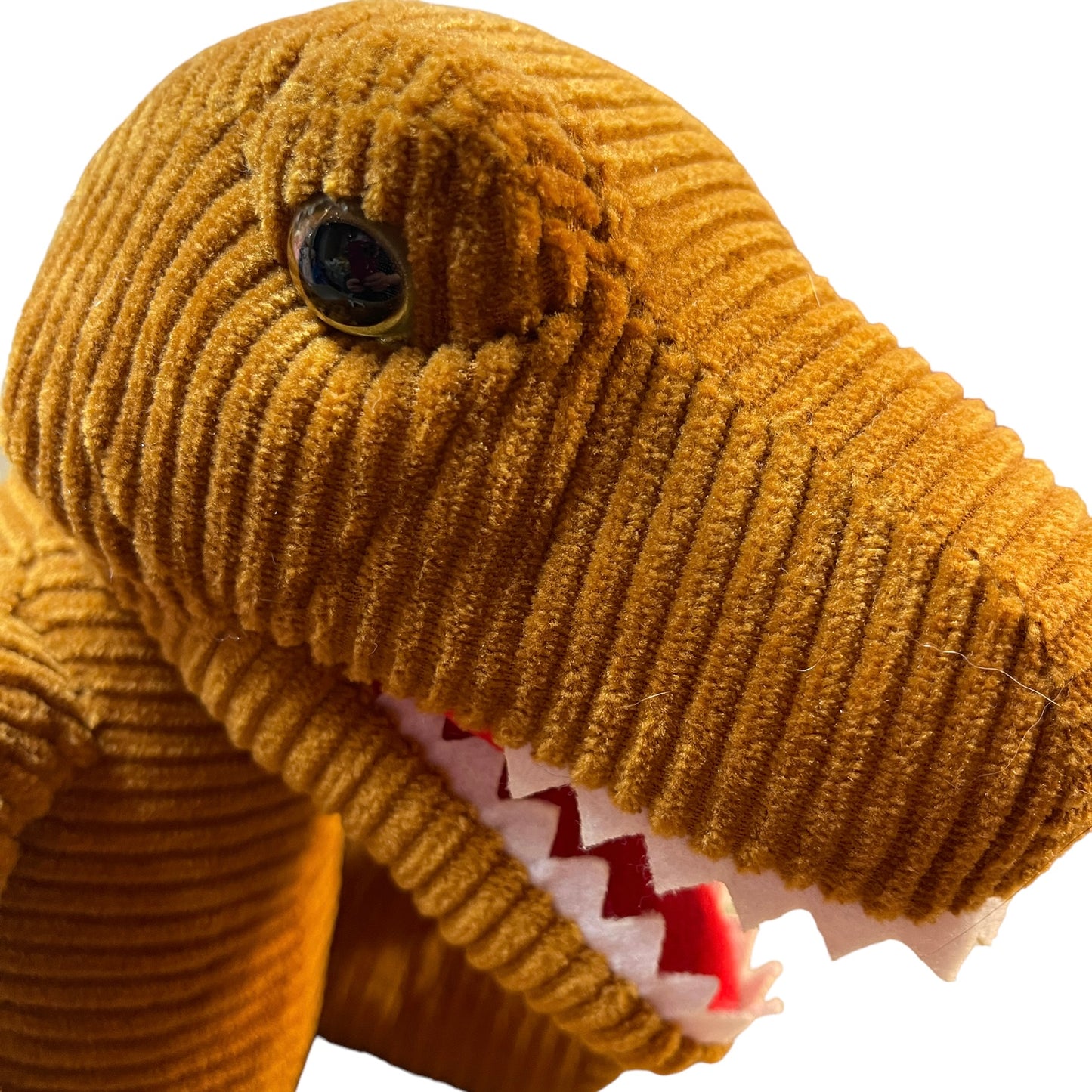 Kid's Connect 14" Blue Stegasaurus, 9" Corduroy Plush Soft Toy T-Rex in GUC