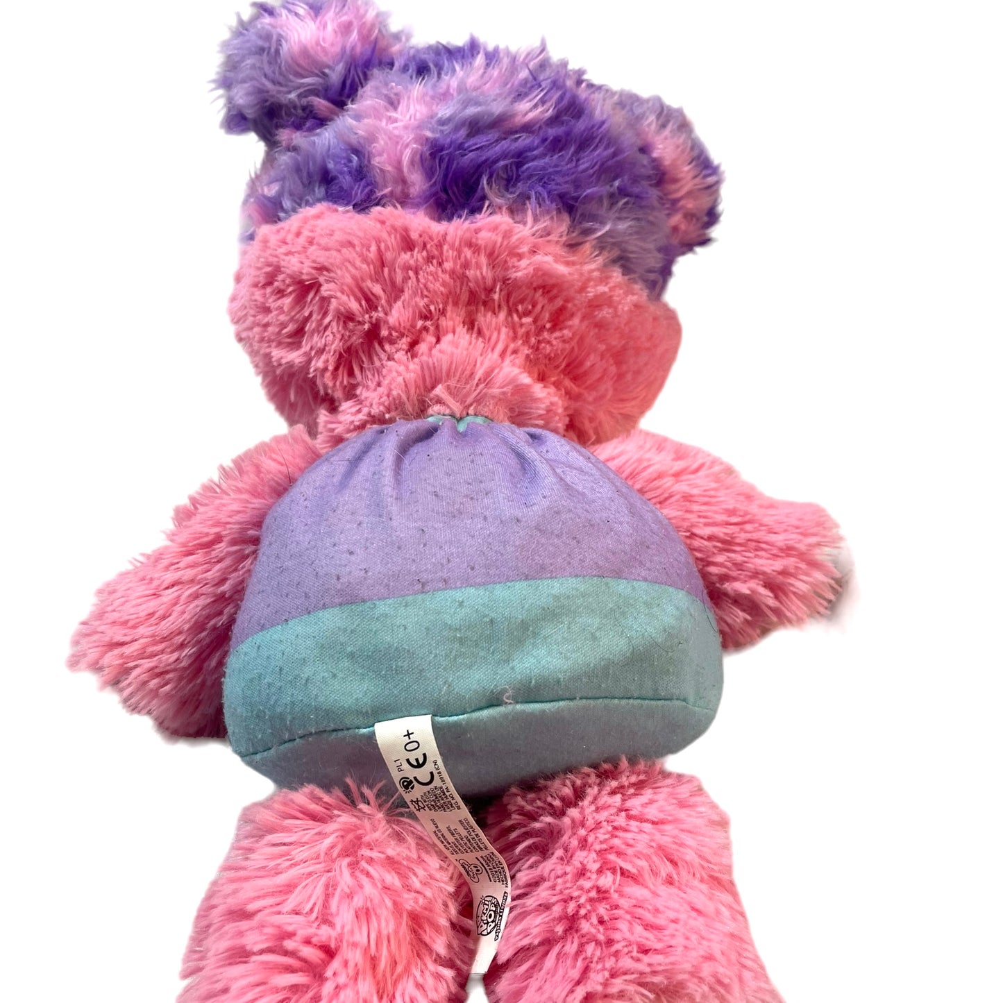 Pikmi Pops Pyjama Llama 15"  'Donut Worry' Plush Pink/Purple Embroidered Face GUC