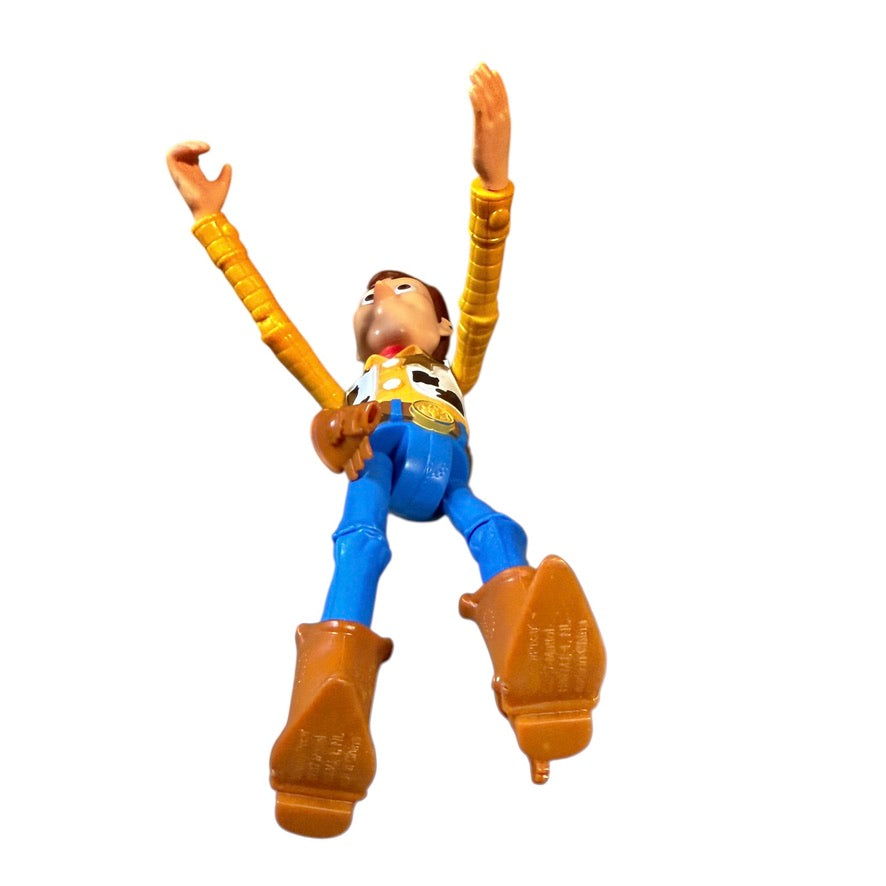Disney Toy Story Sheriff Woody 9" Action Figure, with Bandana, Holster and Boots in GUC