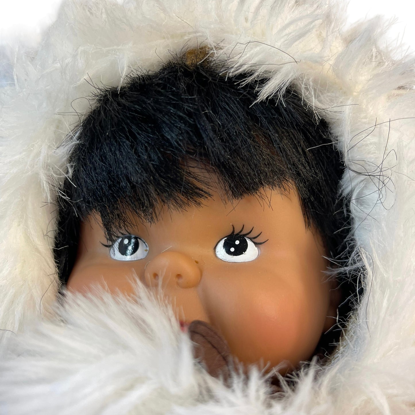 Kipmik, 'Kimmie' Doll in Traditional Inuit Dress with Removable Parka and detailed Mukluks