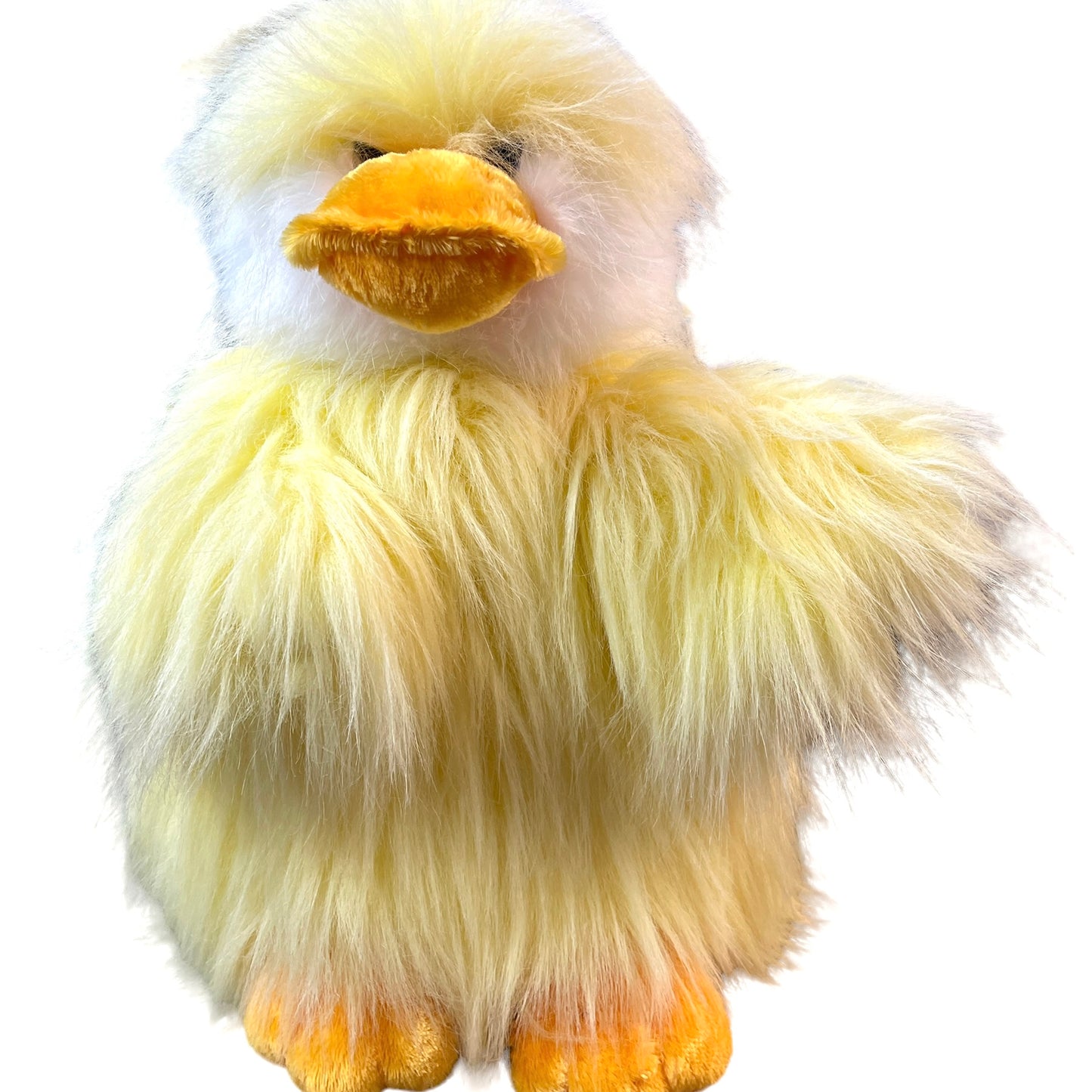 Dandee Oversized 19" Yellow Plush Duckling in GUC, Incredible Vintage Treasure!