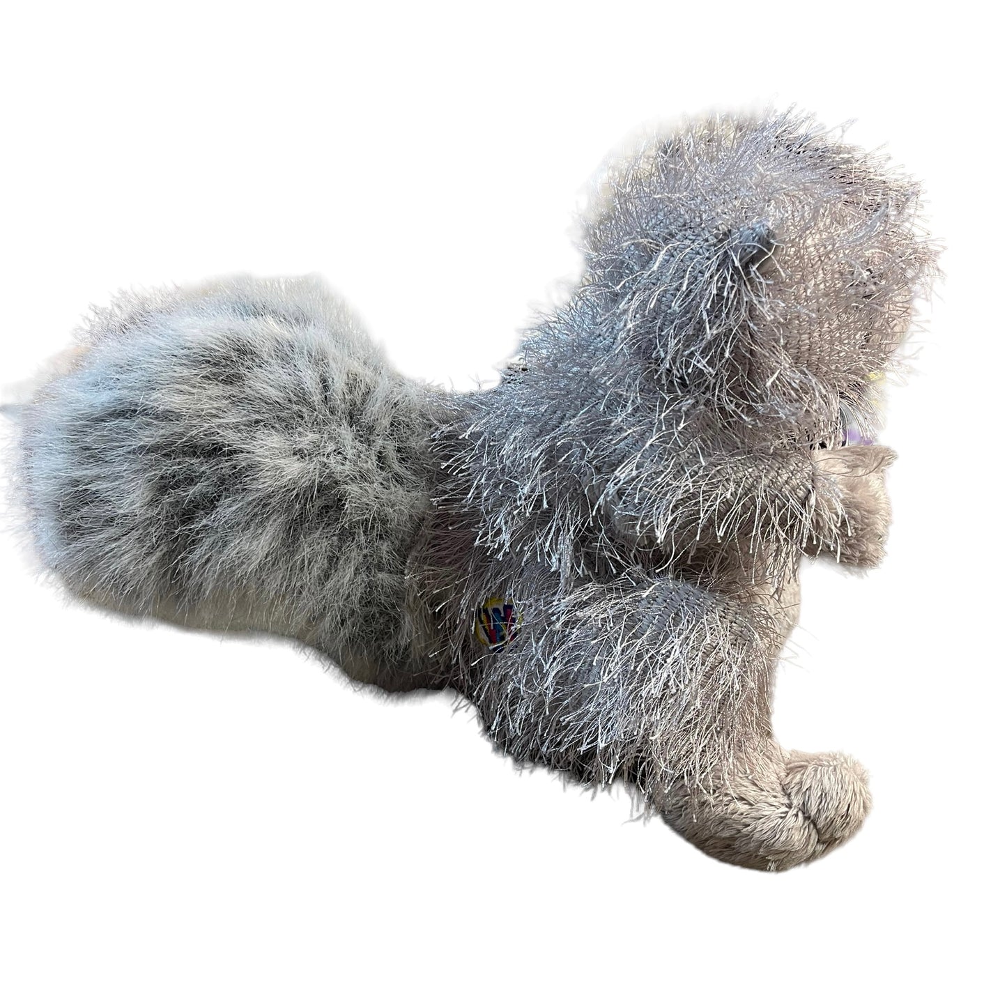 Ganz Webkins Retired 7" Grey Squirrel, No Code, In Great Preowned Condition