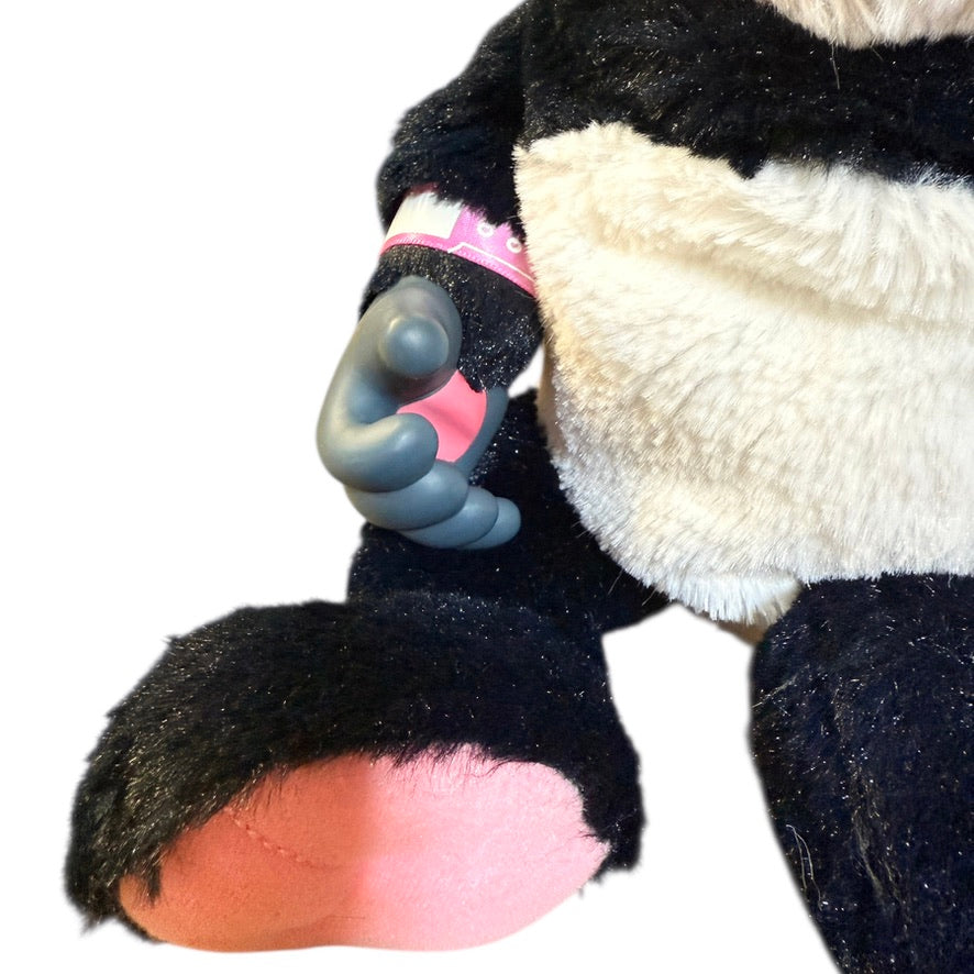 Jakks Pacific Animal Babies Nursery Crunchy Munchy Baby Panda Plush Interactive Toy in GUCV