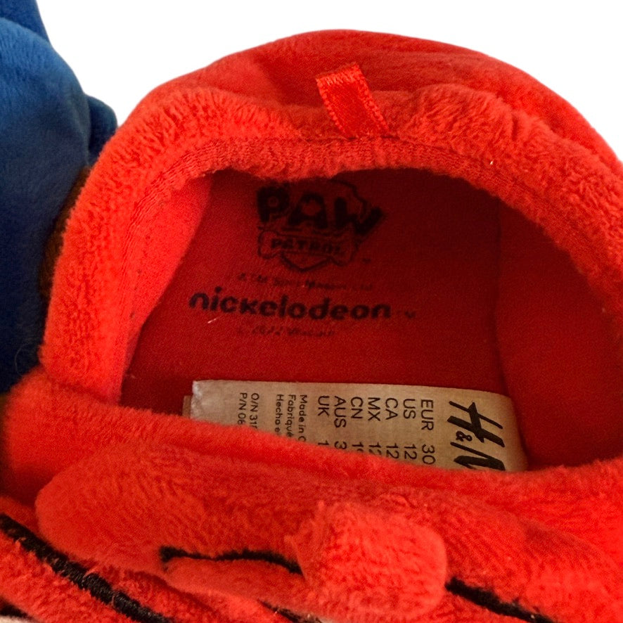 H&M Nickelodeon Paw Patrol Children's Slippers Size 12.5-13.5 Canadian/US Preowned