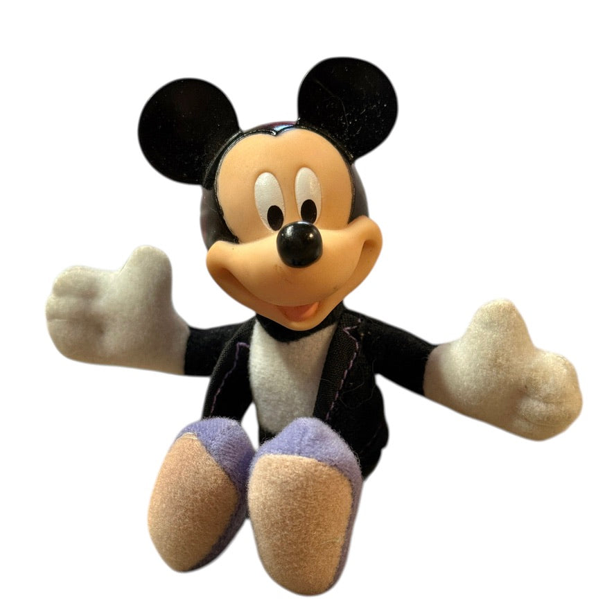 Disney 5.5" Mickey Mouse Vinyl/Plush Toy from The House of Mouse Collection, McDonalds