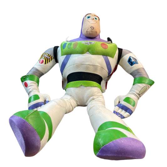 Buzz Lightyear Vintage 20" Plush Stuffed Toy, Embroidered Face, Backpack