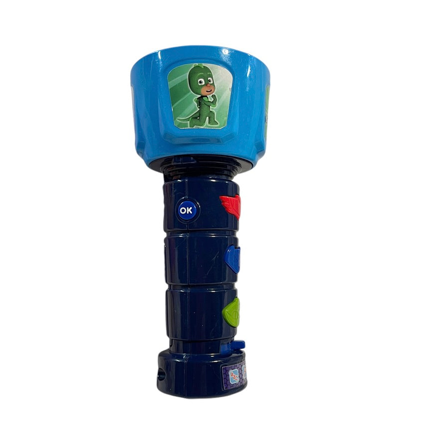 Vtech PJ Masks Super Learning Projector Flashlight with Voices of Catboy, Gekko & Owlette