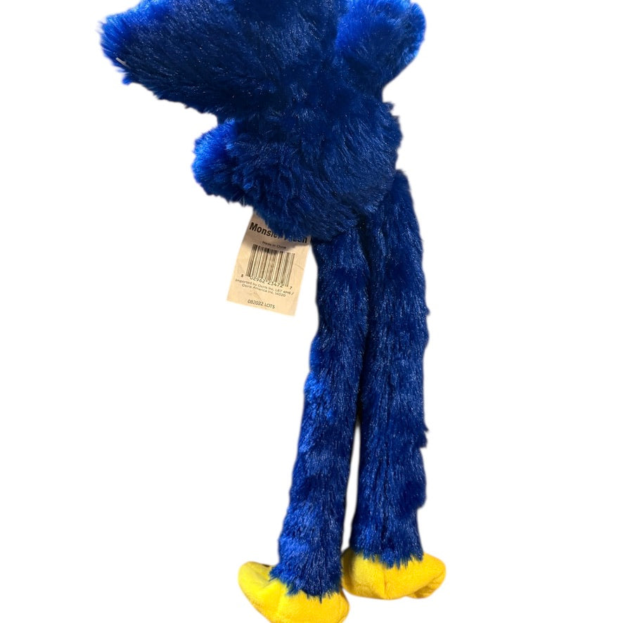 Monster Plush, Huge Eyes, Embroidered Teeth & Sticky Hands for Hanging! So Cute!