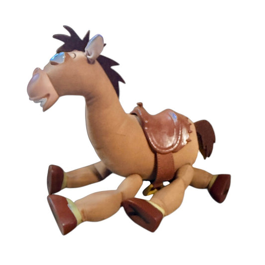 Disney Pixar Toy Story 17" Bullseye Plush Stuffed Animal Toy in GUC, Disconnected Sound Box