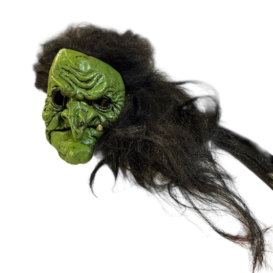 Don Post Studios Witch Mask 2006 Paper Magic Group, Complete with Warts! GUC