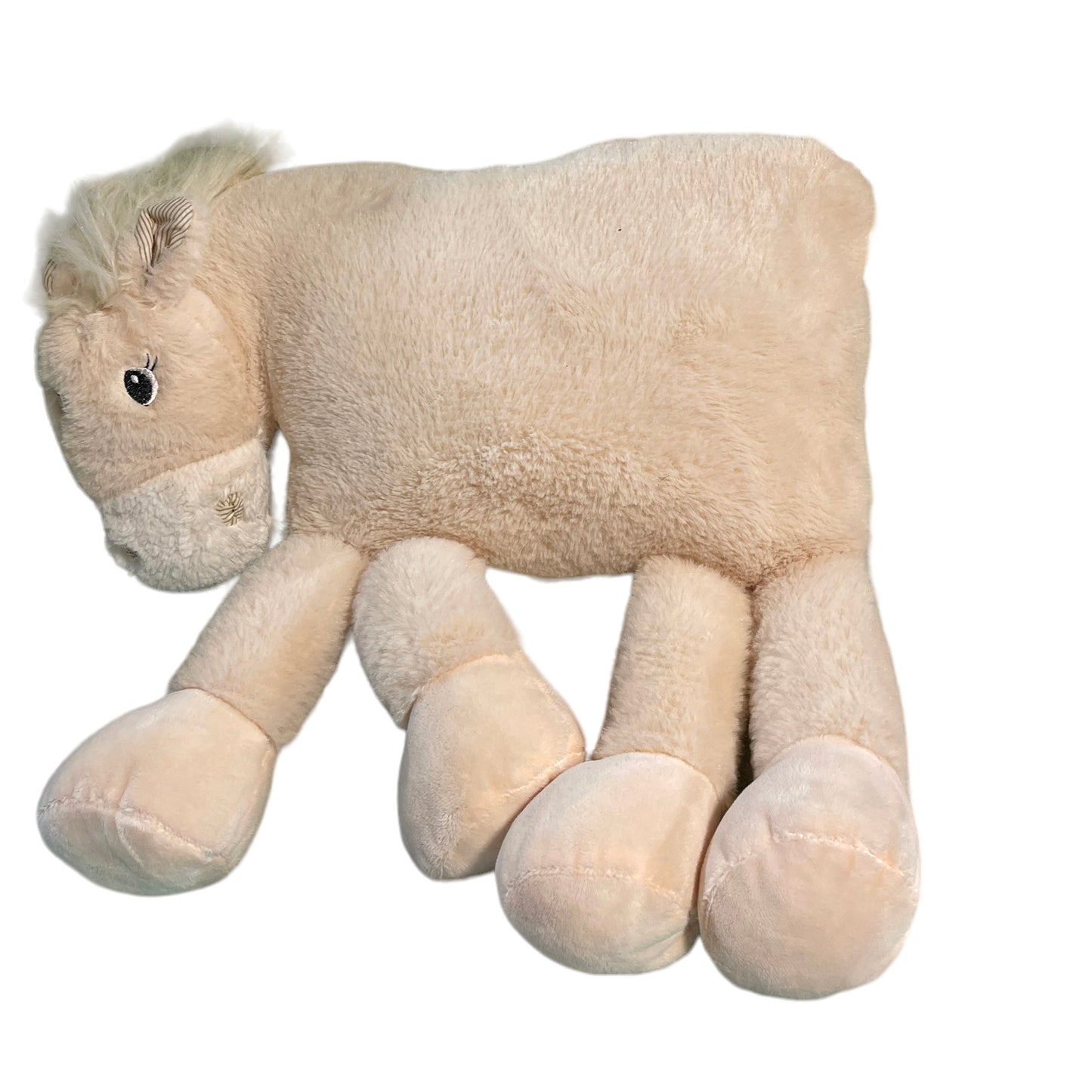 Goats on the Roof, Ultra Soft  Plush Horse PillowStuffed Animal Toy 15"x16" Wobbly Legs in EUC