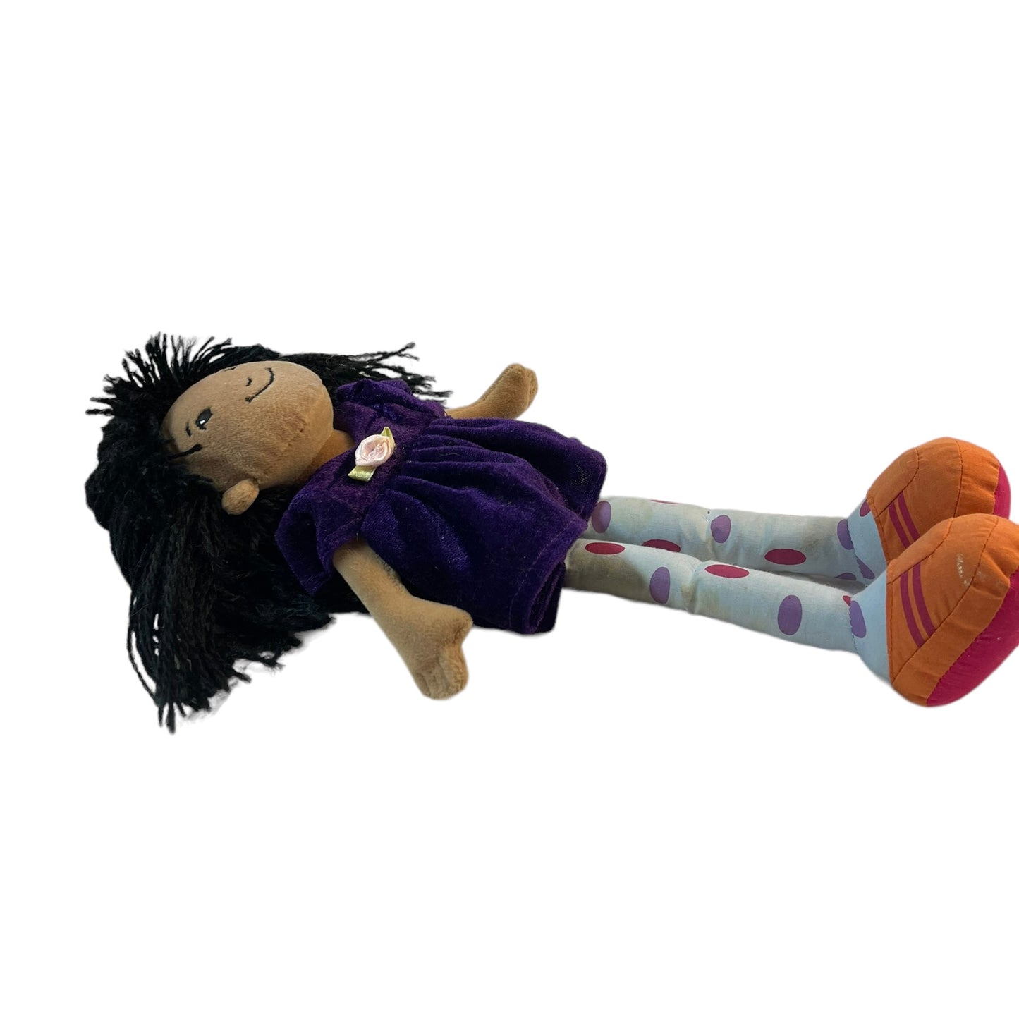 Groovy Girl, Kendra, by Manhattan Toy, Black Yarn HaIr, Embroidered Face