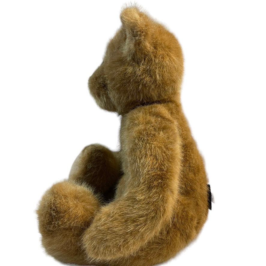 Boyd's Bear Classic 15" Weighted, Jointed Caramel Stuffed Toy Star on Foot