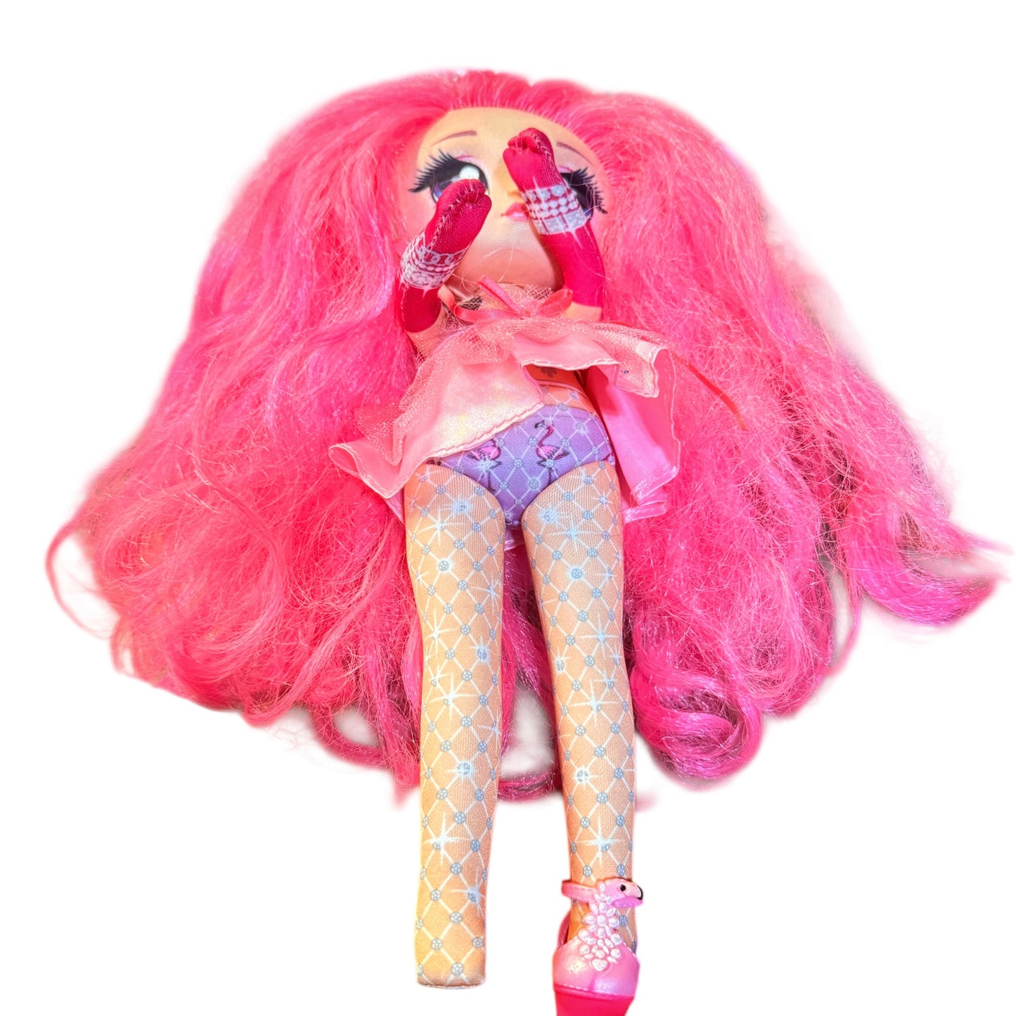 NaNaNa Surprise Teens 12" Doll, 'Coco Von Sparkle'’, Amazing Pink Hair, Original Clothes