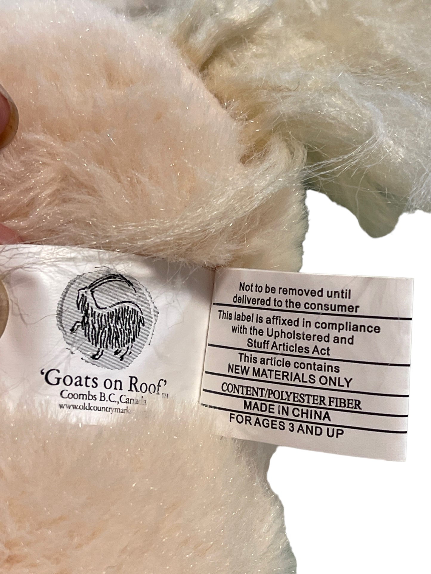 Goats on the Roof, Ultra Soft  Plush Horse PillowStuffed Animal Toy 15"x16" Wobbly Legs in EUC