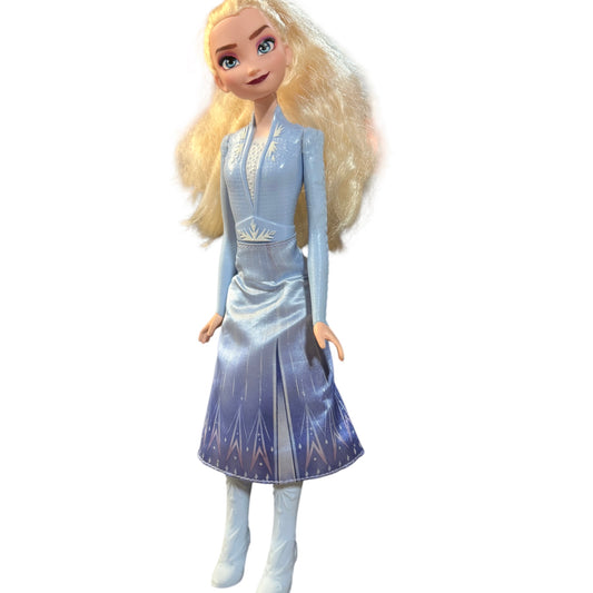 Elsa 12" Musical/Light Up Doll From Frozen 11 in GUC Lights Up, Voice not working