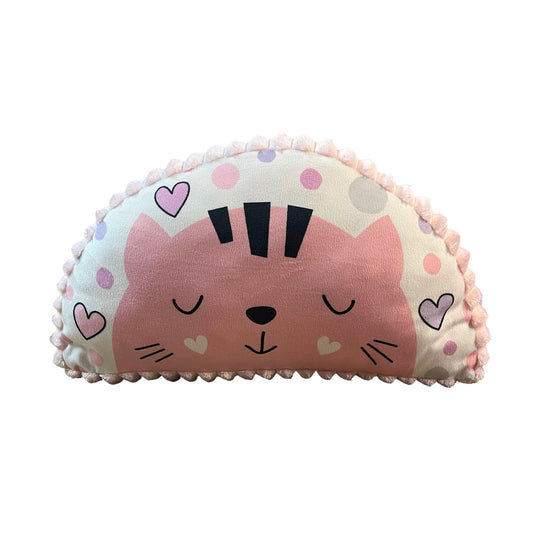 Costco Little Miracles Sherpa Pink Kitty Pillow