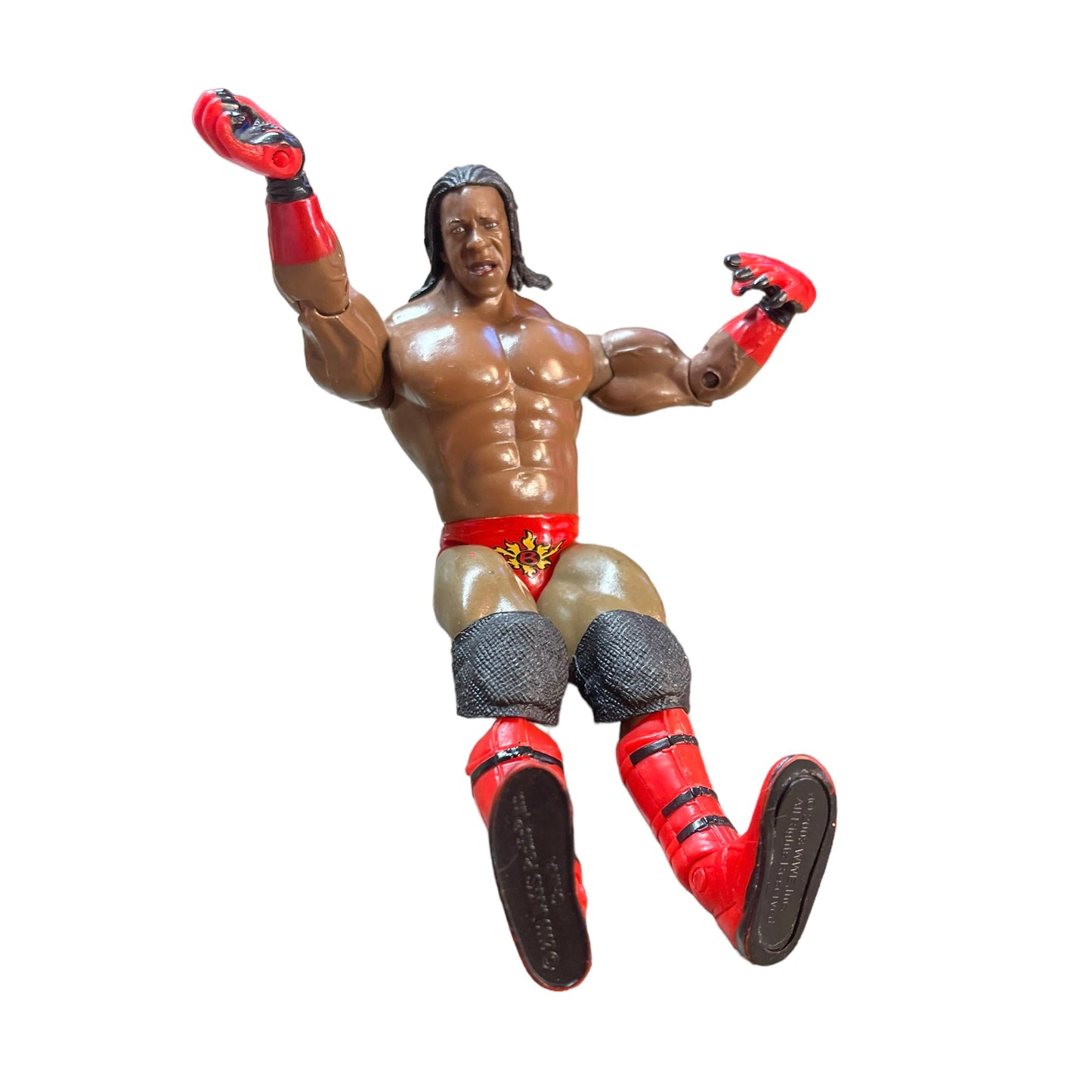 WWE Lot Seth Rollins, John Cena, Booker T. Jakks Wrestling Figures in GUC