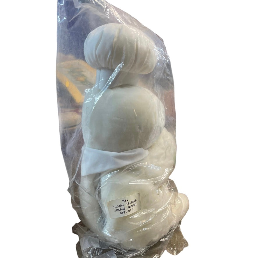 Dakin Poppin' Fresh Pillsbury Doughboy 13" Puppet in Like New Preowned Condition