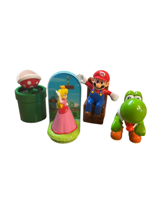 Super Mario Cake Toppers Action Figures, Figurines Happy Meal Toys