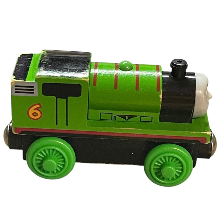 Thomas & Friends Wooden Railway Percy Engine & Sodor Take 'n Play Mattel Fuel Tank 2009