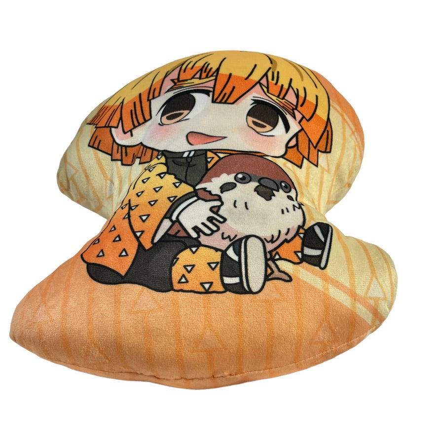 Anime Demon Slayer Hashibira Inosuke Plush 16" Double Sided Pillow, Cuddley and So Soft!