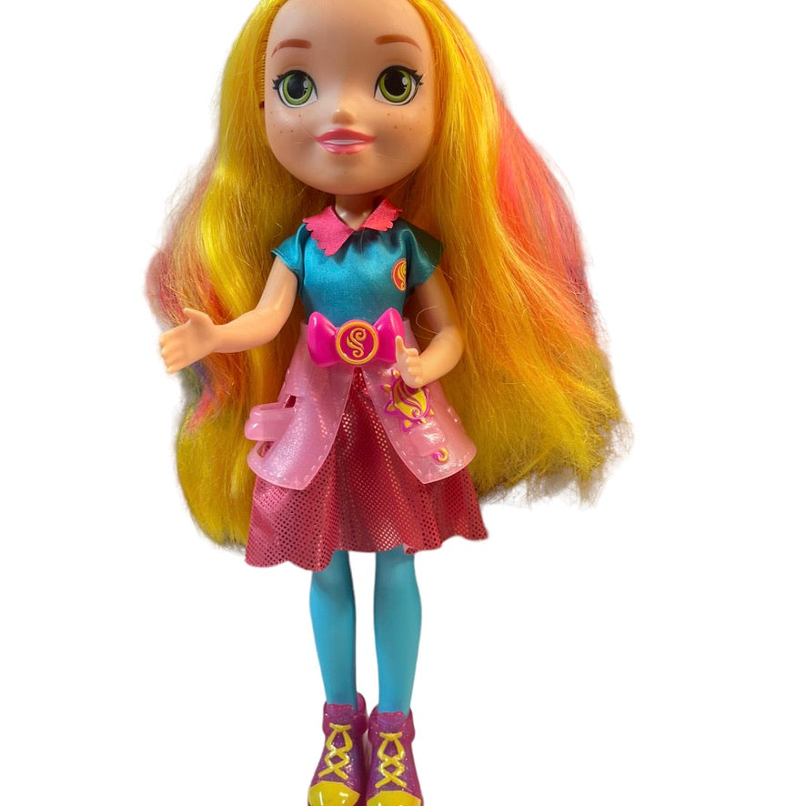 Fisher-Price Nickelodeon Sunny Day 11" Colour Magic Doll iRainbow Hair, Original ClothesEUC