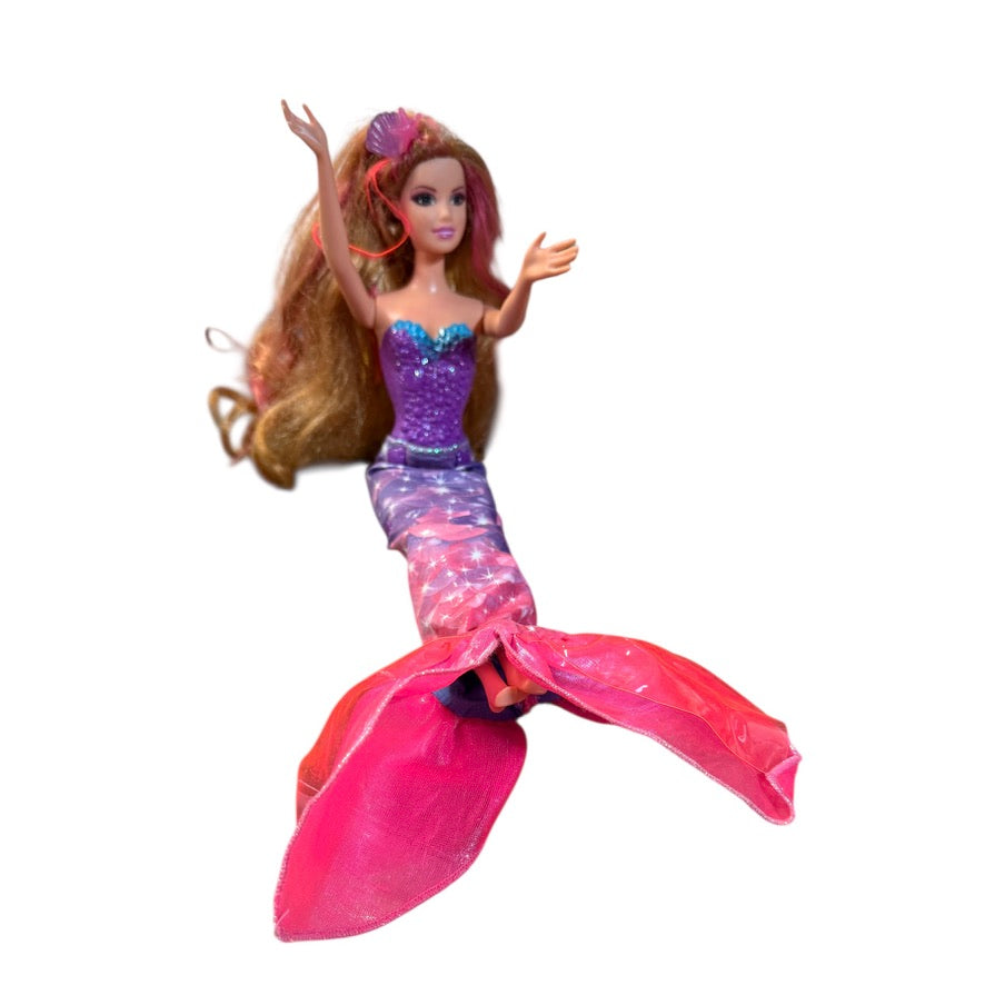 Mattel Barbie and The Secret Door Transforming Princess Romy Doll, Sparkling in Pink & Purple!