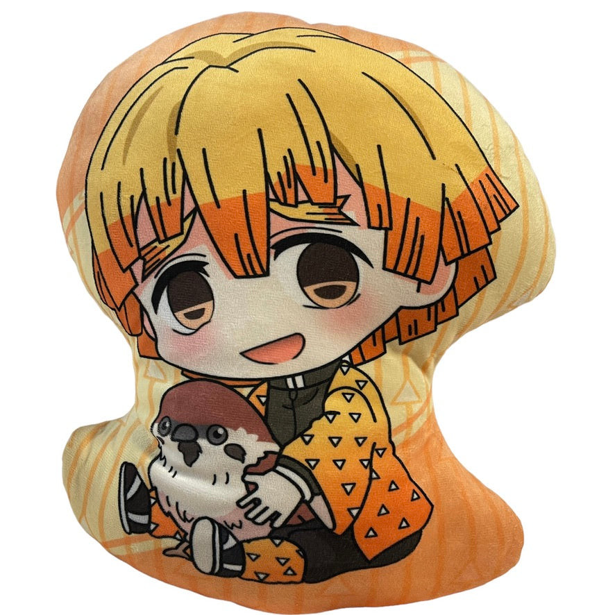 Anime Demon Slayer Hashibira Inosuke Plush 16" Double Sided Pillow, Cuddley and So Soft!