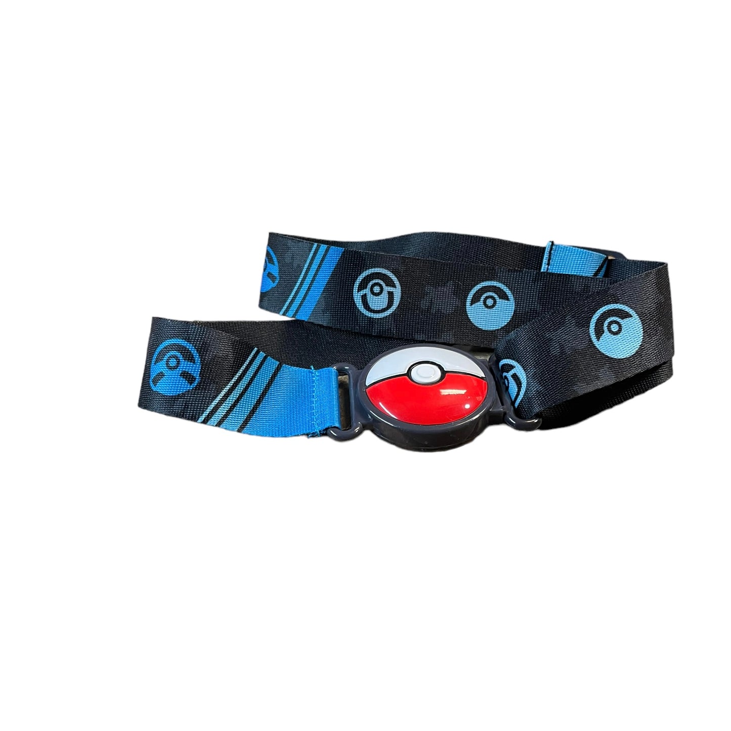 Pokemon Clip N Go Pokeball Belt Trainer Belt -Tomy Blue Black Adjustable