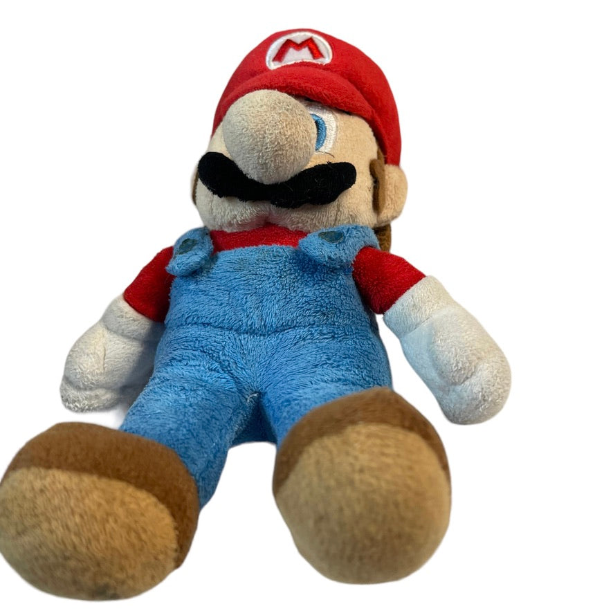 Super Mario Bros. 8" Plush Doll Stuffed Animal Figure Embroidered Face No Tush Tag