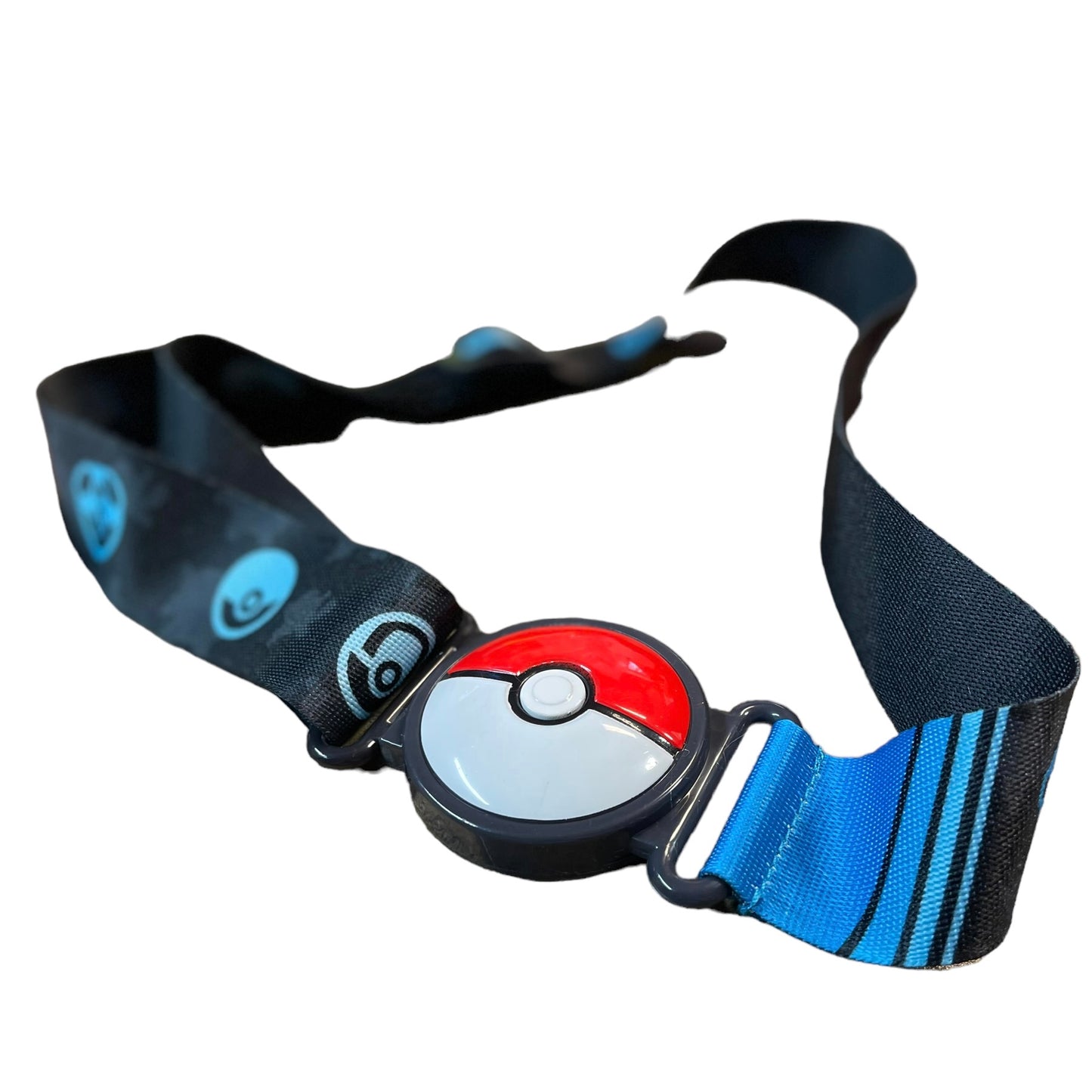 Pokemon Clip N Go Pokeball Belt Trainer Belt -Tomy Blue Black Adjustable