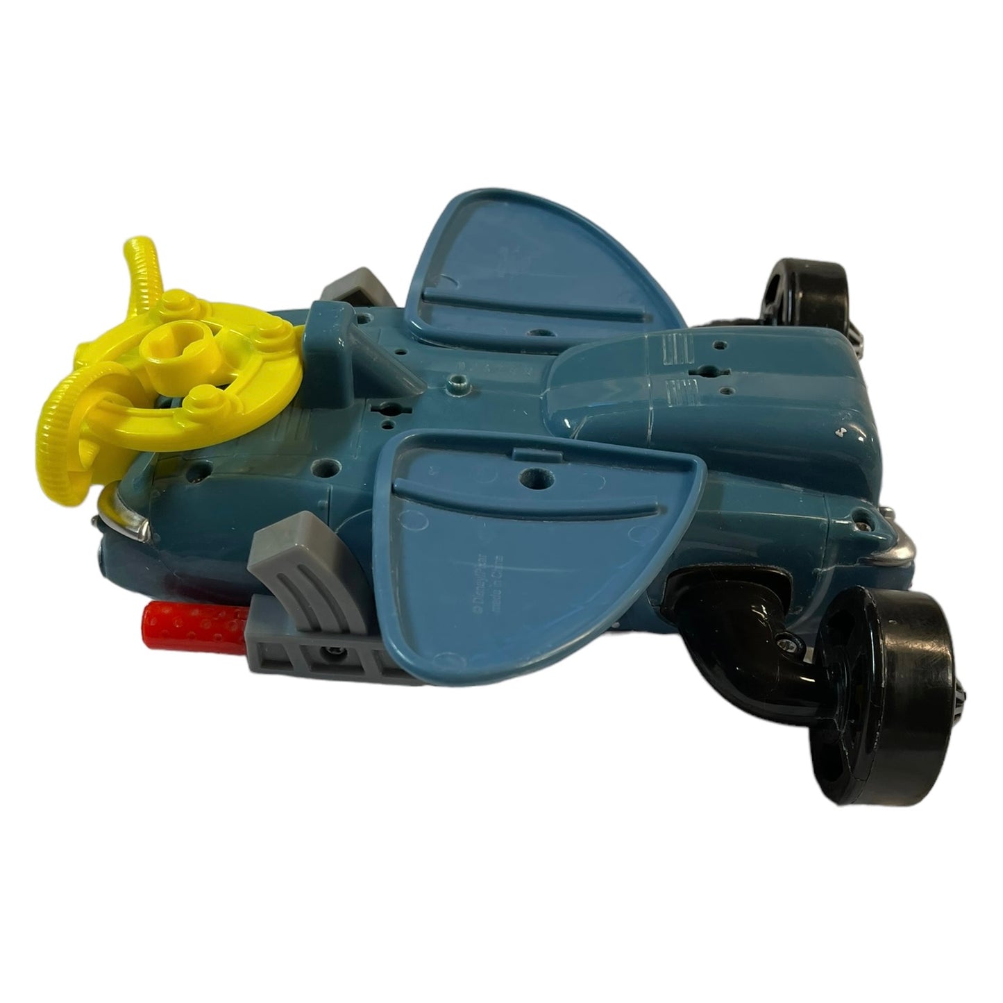 Disney Pixar 2011 Cars 2 Bath Blastin Finn McMissile Submarine Water Toy, Preowned