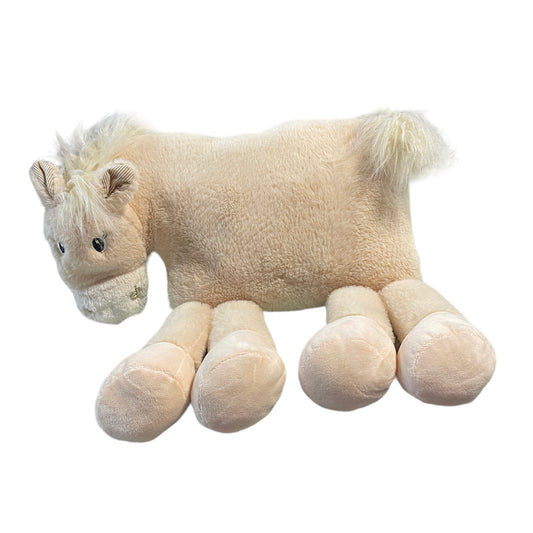 Goats on the Roof, Ultra Soft  Plush Horse PillowStuffed Animal Toy 15"x16" Wobbly Legs in EUC