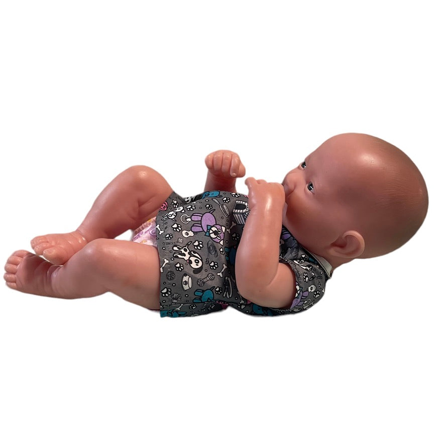 Realistic Berenguer Newborn Blue Eyed Baby Doll, Weighted, Posable Limbs, Finely Detailed