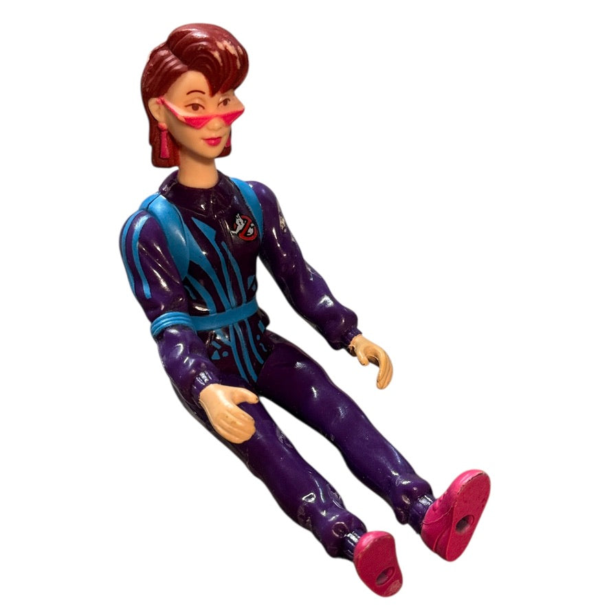 Vintage Kenner Ghostbuster 5" Power Pack Action Figure Janine Melnitz  Preowned in GUC