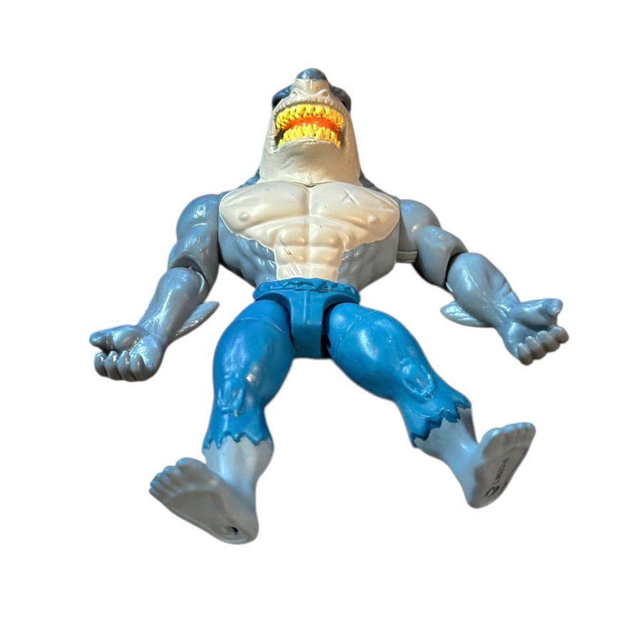 DC Comics SuperVillain King Shark, 5" Action Figure in Very Good Preowned Condition