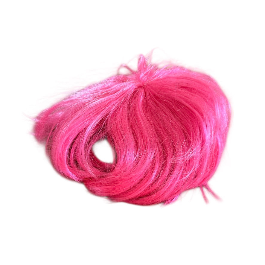 Build-A-Bear Hot Pink Short Wig/Hairpiece