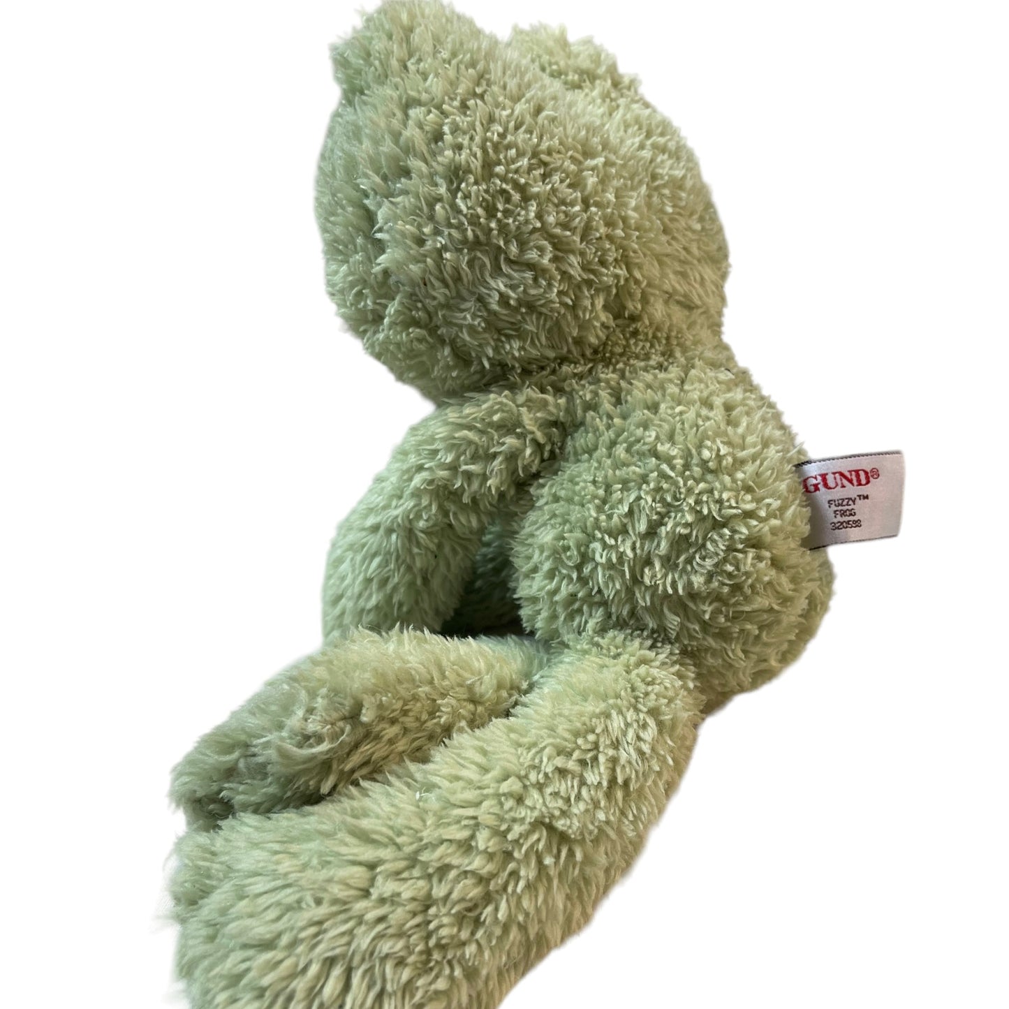 Gund 14" Frog, 'Fuzzy' 20598 in GUC