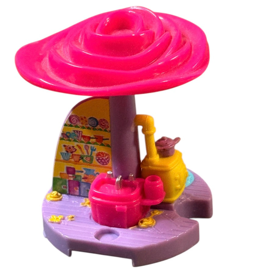 Polly Pocket Rose Cottage Hideaway Playset from 1997, Complete, in Excellent Preowned Condition
