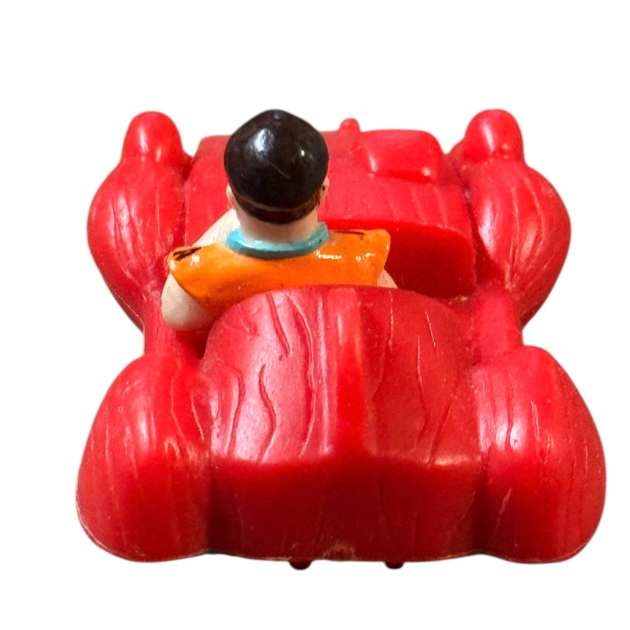 Flintstone Fast Food Memorabilia; Vintage Brontosaurus Burger Drive In & 2 Classic Cars
