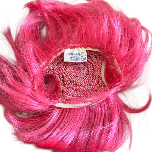 Build-A-Bear Hot Pink Short Wig/Hairpiece