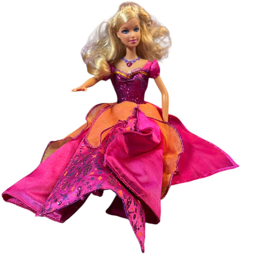 Barbie and the Diamond Castle Princess Liana 12" Doll with Flashing Necklace & Sound.