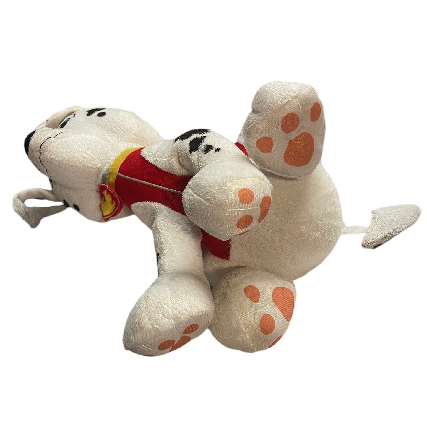 PAW PATROL 14" Marshall Fire Fighting Dalmatian Plush Stuffed Toy in GUC Missing Hat