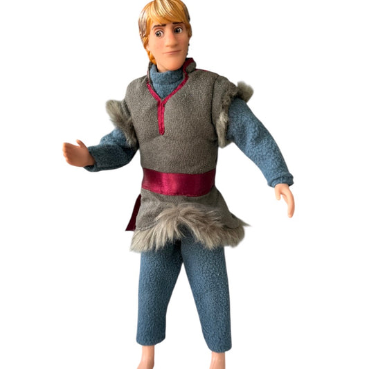 Kristoff, Disney Fashion Doll from Frozen in his Winter Outfit, Preowned in VGUC, Missing Boots